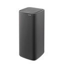 Tumši pelēka ar pieskārienu atverama tērauda atkritumu tvertne 30 l Bo Touch – Brabantia