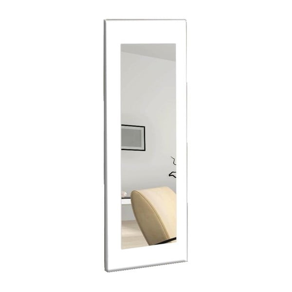 Sienas spogulis ar baltu rāmi Oyo Concept Chiva, 40 x 120 cm