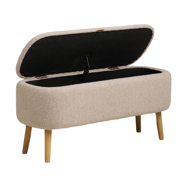 Bēšs sols no buklē auduma Harlow – House Nordic-image-4