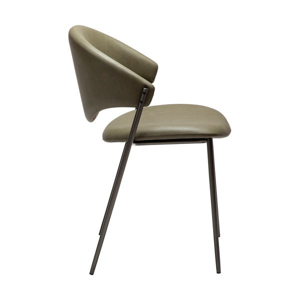 Haki mākslīgās ādas pusdienu krēsls Zone – DAN-FORM Denmark-image-2