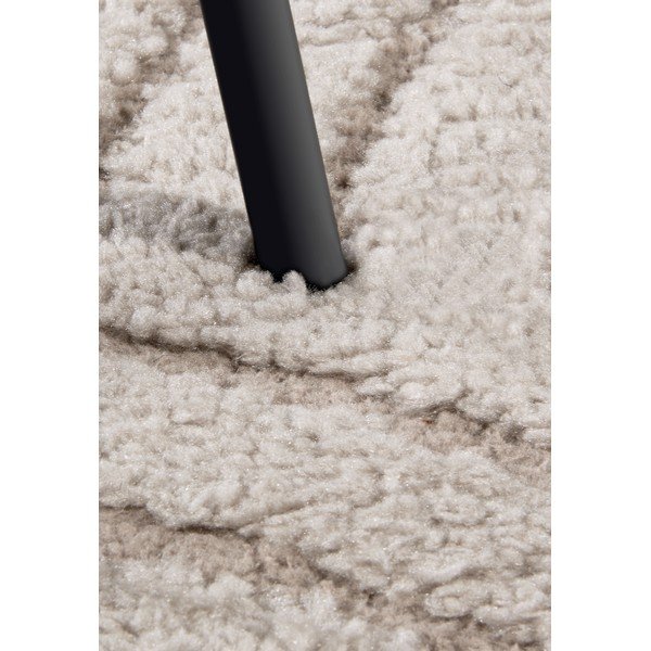 Bēšs apaļš paklājs ø 200 cm Panglao New York Taupe – Elle Decoration-image-3