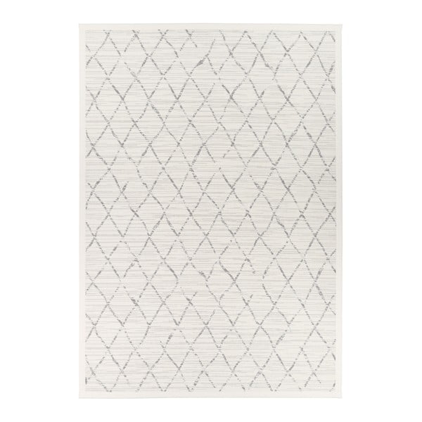 Balts rakstains divpusējs paklājs Narma Vao, 140 x 200 cm-image-1