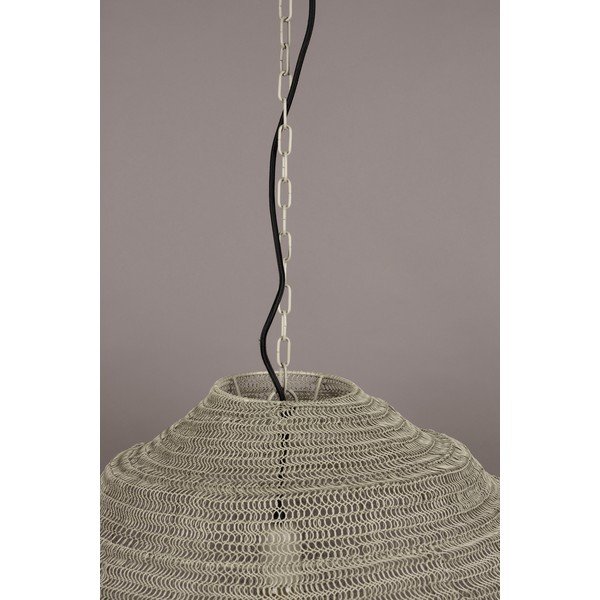 Pelēka piekaramā lampa ø 70 cm Meezan – Dutchbone-image-2