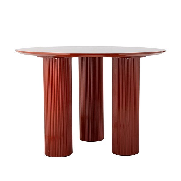 Spīdīgs apaļš ēdamgalds ø 110 cm Della – Bloomingville-image-3