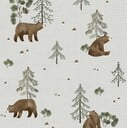 Bērnu tapetes 10 m x 50 cm Mountain & Bears – Lilipinso