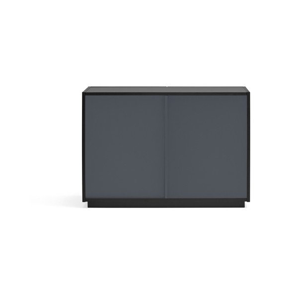 Melna zema kumode 100x70 cm Doric – Teulat-image-4