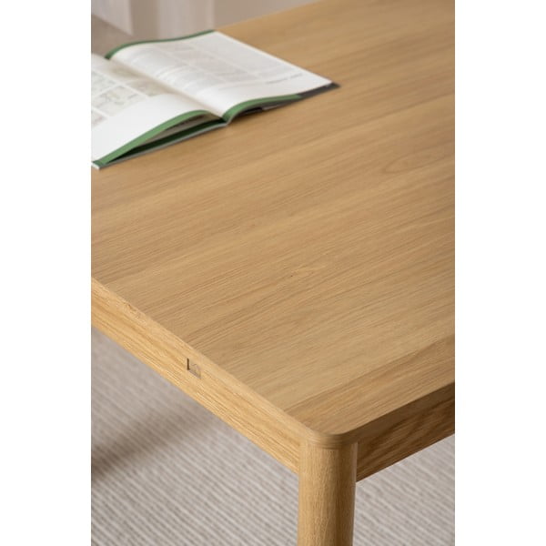 Dabīga toņa izvelkams ēdamgalds ar ozolkoka imitāciju 100x200 cm Atlantic – Actona-image-3