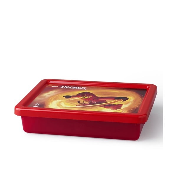 Sarkana LEGO® Ninjago S glabāšanas kaste