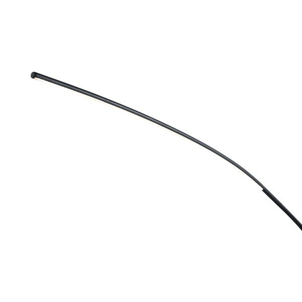 Tumši brūna LED stāvlampa ar regulējamu spilgtumu (augstums 210 cm) Shanghai – Trio-image-3