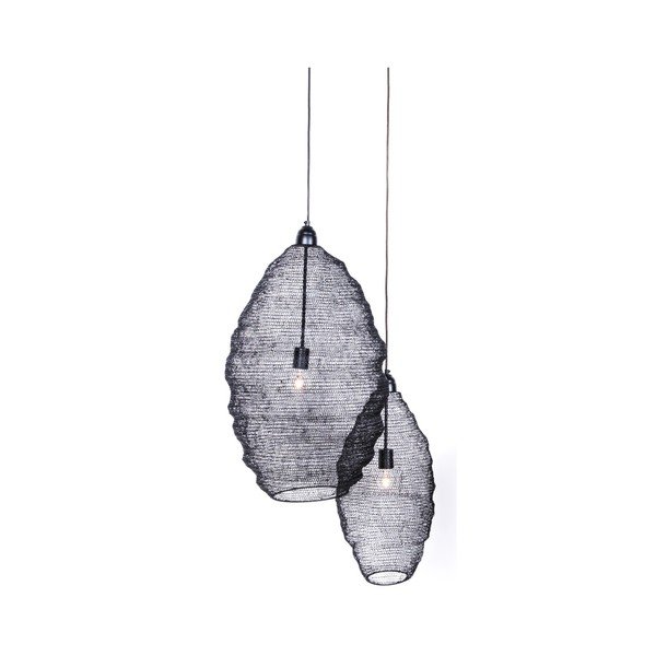 Ar rokām veidots piekaramais apgaismojums Canett Oscar, ⌀ 29 cm-image-1