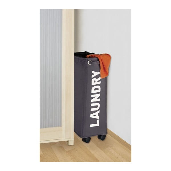 Pelēks veļas grozs Wenko Corno, 44,4 l-image-1