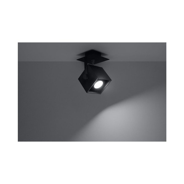 Melna griestu lampa Sollux Noe Uno-image-2