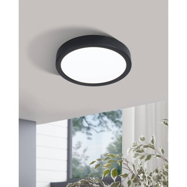 Melna LED griestu lampa FUEVA 5 – EGLO-image-1