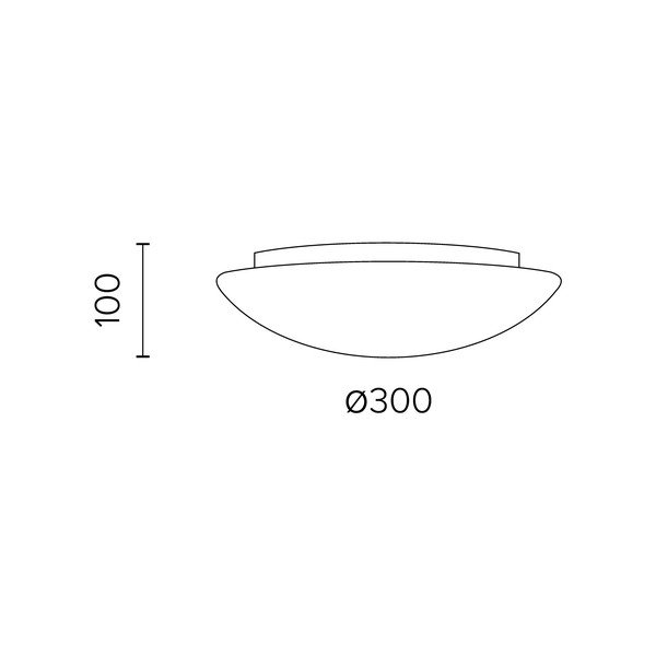 Griestu lampa Sotto Luce MATO, ⌀ 30 cm-image-3