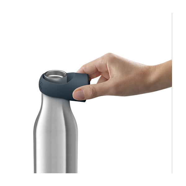 Ceļojumu nerūsējošā tērauda pudeles un krūzes komplekts Loop&Sipp – Joseph Joseph-image-1