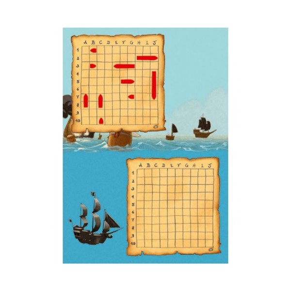 Mini spēle Battle of the Ships Djeco-image-2