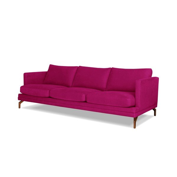 Rozā trīsvietīgs dīvāns Windsor & Co. Dīvāni Jupiter-image-2