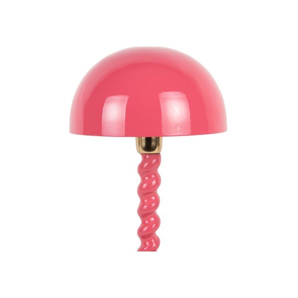 Rozā galda lampa ar metāla abažūru (augstums 39 cm) Prisa – Leitmotiv-image-2