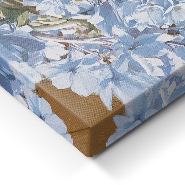 Drukāta glezna uz audekla 32x32 cm Floral Feline – Styler-image-4