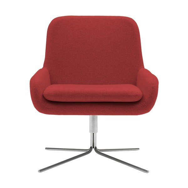 Sarkans grozāms krēsls Softline Coco