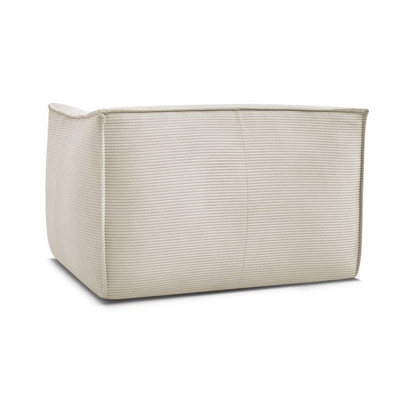 Bēšs velveta atpūtas krēsls Giorgia – Bobochic Paris-image-4