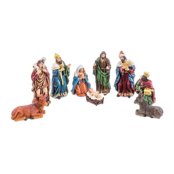 Jēzus dzimšanas ainas statuete no polirezīna – Casa Selección