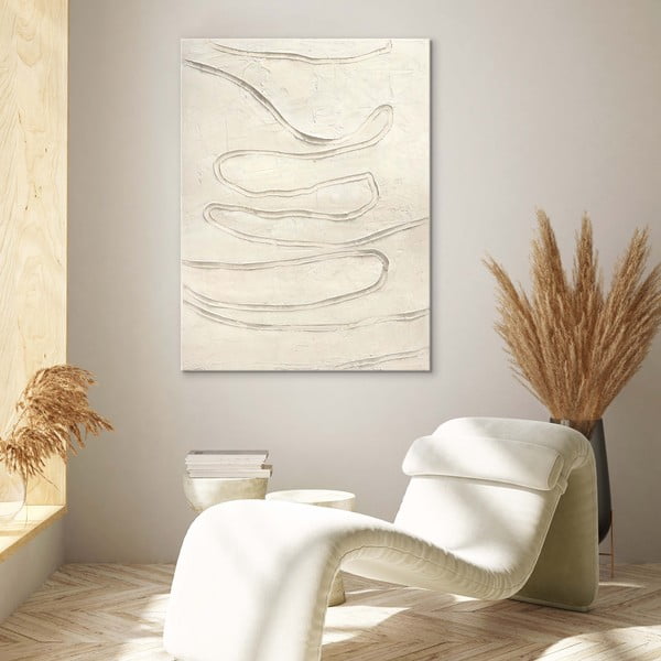 Ar rokām apgleznota glezna 88x118 cm Track The Line – Malerifabrikken-image-1