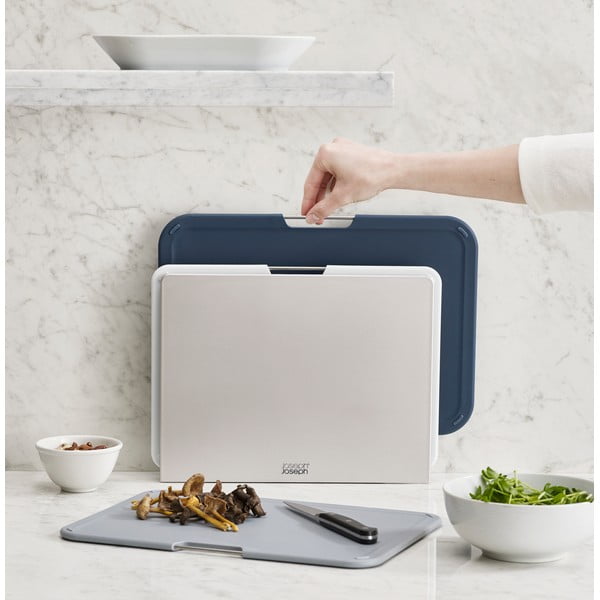 3 griešanas dēlīšu un statīva komplekts Joseph Joseph Nest, 35,5 x 26 cm-image-1