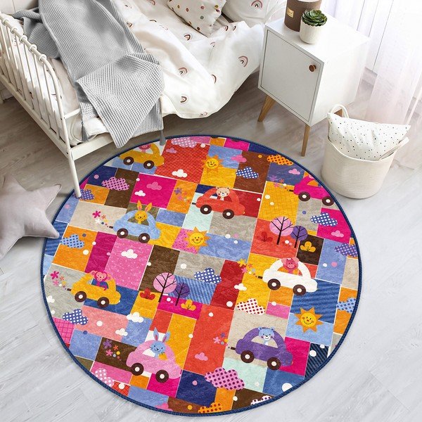 Bērnu paklājs ø 120 cm Comfort – Mila Home-image-4