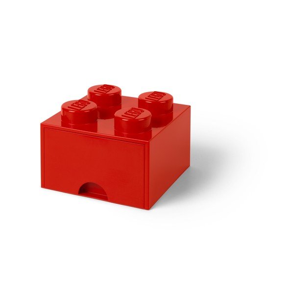 Sarkana uzglabāšanas kaste ar atvilktni LEGO®-image-1
