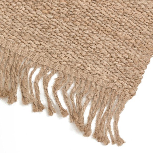 Džutas paklājs dabīgā tonī 70x140 cm Alfombra – Kave Home-image-3