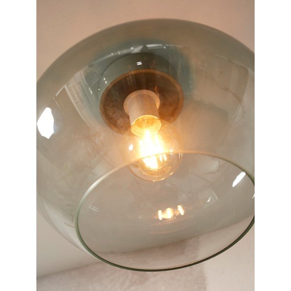 Pelēka griestu lampa ar stikla abažūru ø 35 cm Bologna – it's about RoMi-image-3