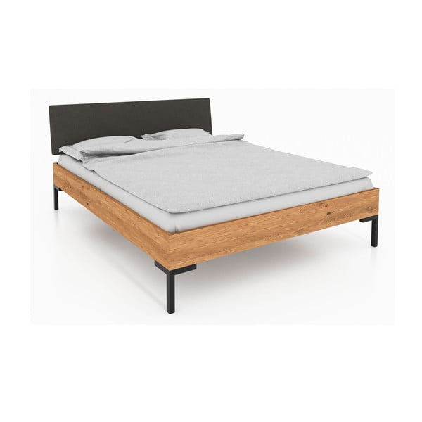 Divguļamā ozolkoka gulta ar polsterētu galvgali 140x200 cm Abises 1 – The Beds