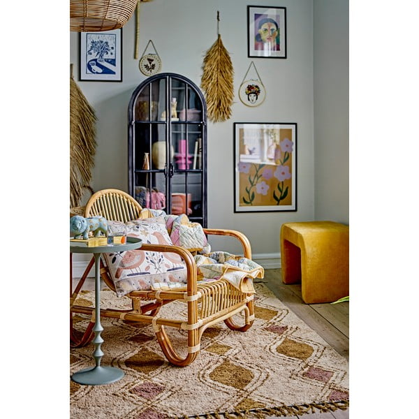 Kokvilnas pleds 125x150 cm Crewe – Bloomingville-image-1