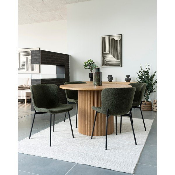 Tumši zaļi pusdienu krēsli (2 gab.) Maceda – House Nordic-image-2