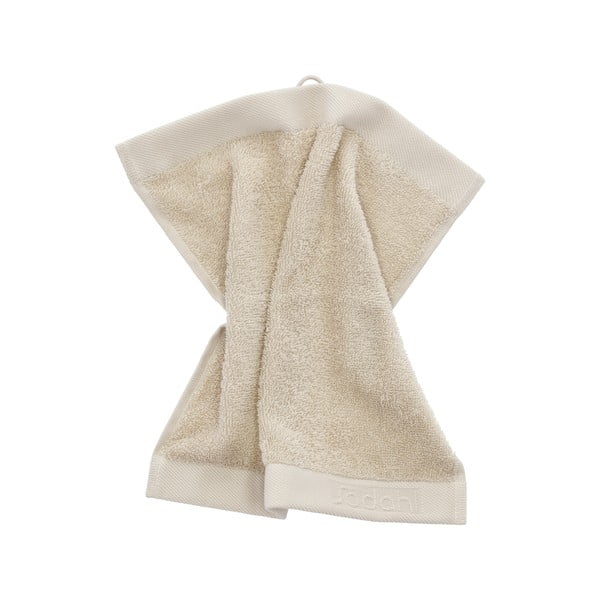 Bēšs frotē kokvilnas dvielis 30x30 cm Comfort – Södahl-image-2