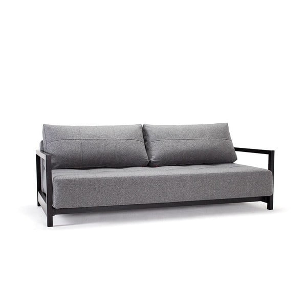 Pelēka dīvāns gulta Innovation Deluxe