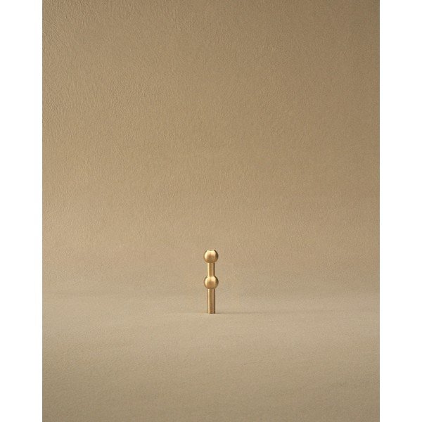 Misiņa krāsas metāla vāze (augstums 10 cm) Nagel – STOFF Nagel-image-3