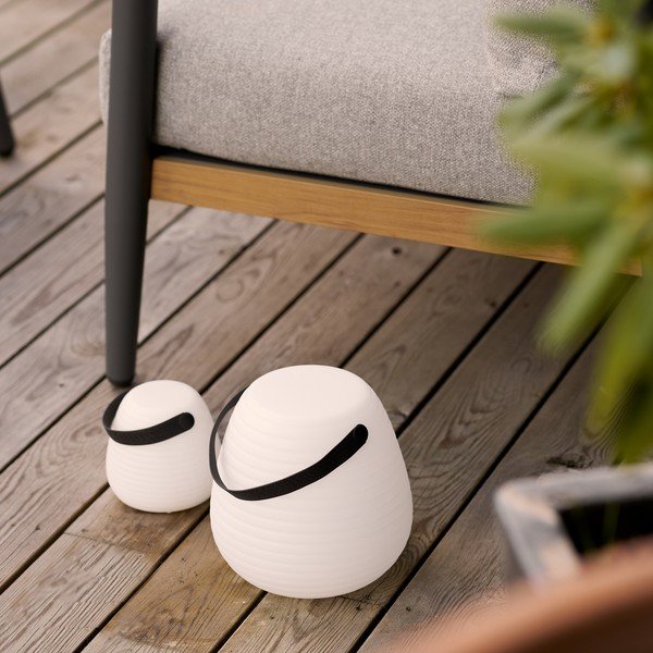 LED pārvietojams āra gaismeklis ar USB ø 13 cm Derry – House Nordic-image-2