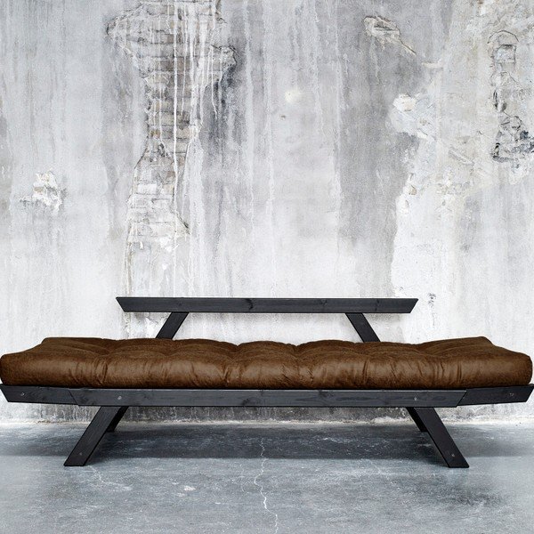 Dīvāns Karup Vintage Bebop Black/Mocca-image-1