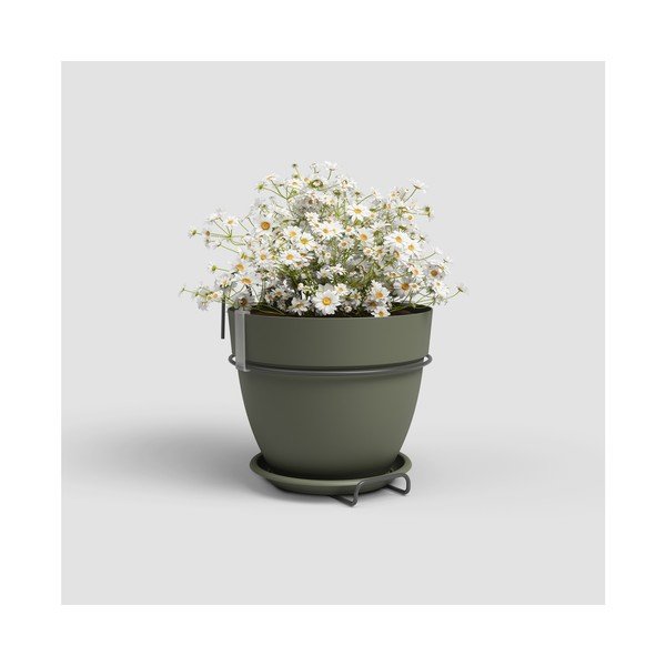 Piekarināms un pie sienas liekams puķu pods no pārstrādātas plastmasas ø 20 cm Capri – Artevasi-image-1