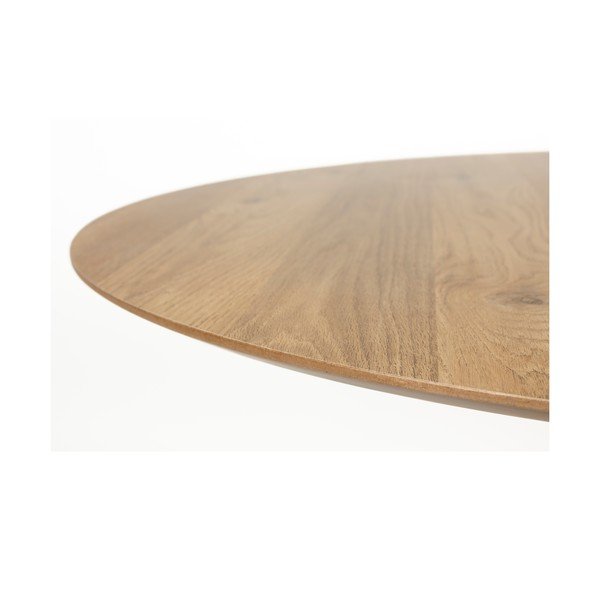 Apaļš ēdamgalds ar ozolkoka imitācijas galda virsmu ø 110 cm Steven – White Label-image-3