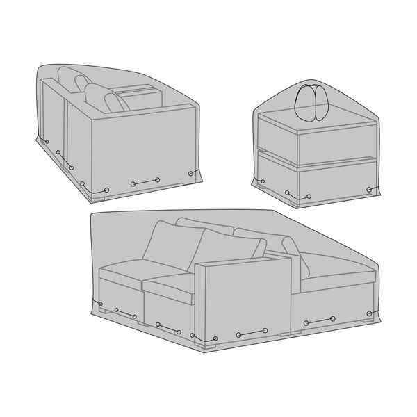 Dārza mēbeļu aizsargpārvalki (3 gab.) – House Nordic-image-3