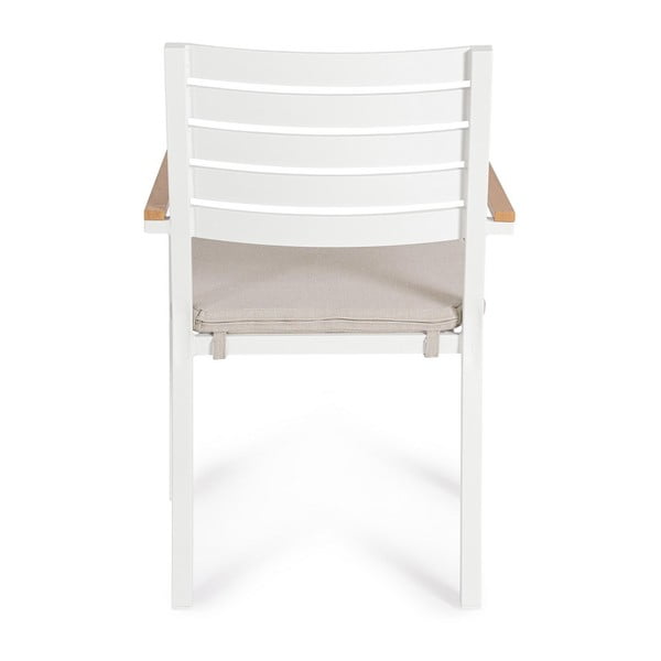 Balti metāla dārza krēsli (4 gab.) Henna – Bizzotto-image-4