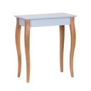 Gaiši pelēks sānu galdiņš Ragaba Console, garums 65 cm