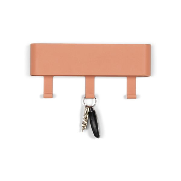 Lašrozā metāla sienas pakaramais ar plauktu 27 cm Dax Play – Spinder Design-image-2