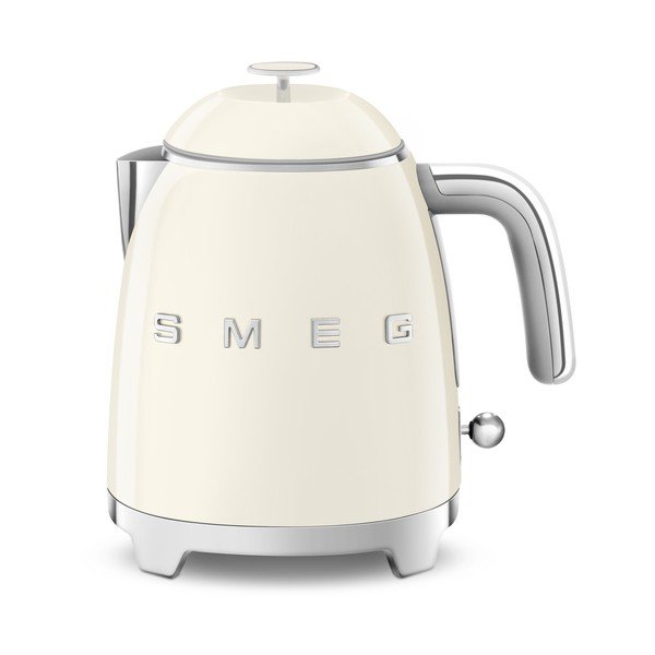 Krēmkrāsas nerūsējošā tērauda elektriskā tējkanna 800 ml Retro Style – SMEG