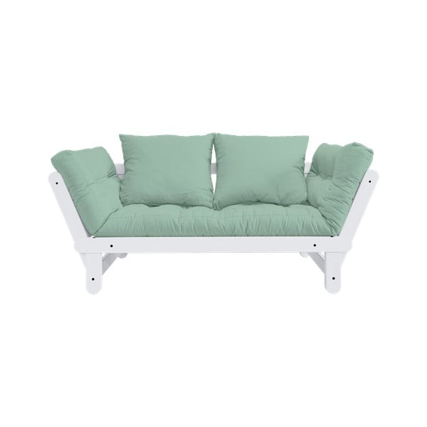 Dīvāns ar nolaižamām malām Karup Design Beat White Mint