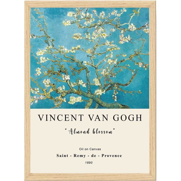 Plakāts rāmī 55x75 cm Vincent van Gogh – Wallity