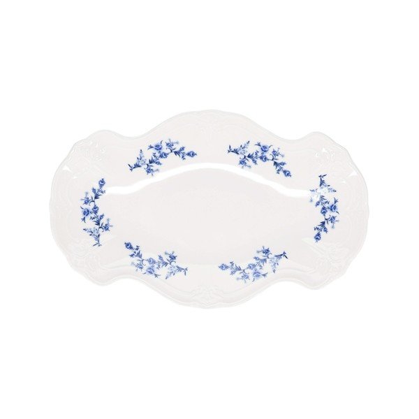 Servēšanas porcelāna paplāte ø 16 cm Retro – BonBistro